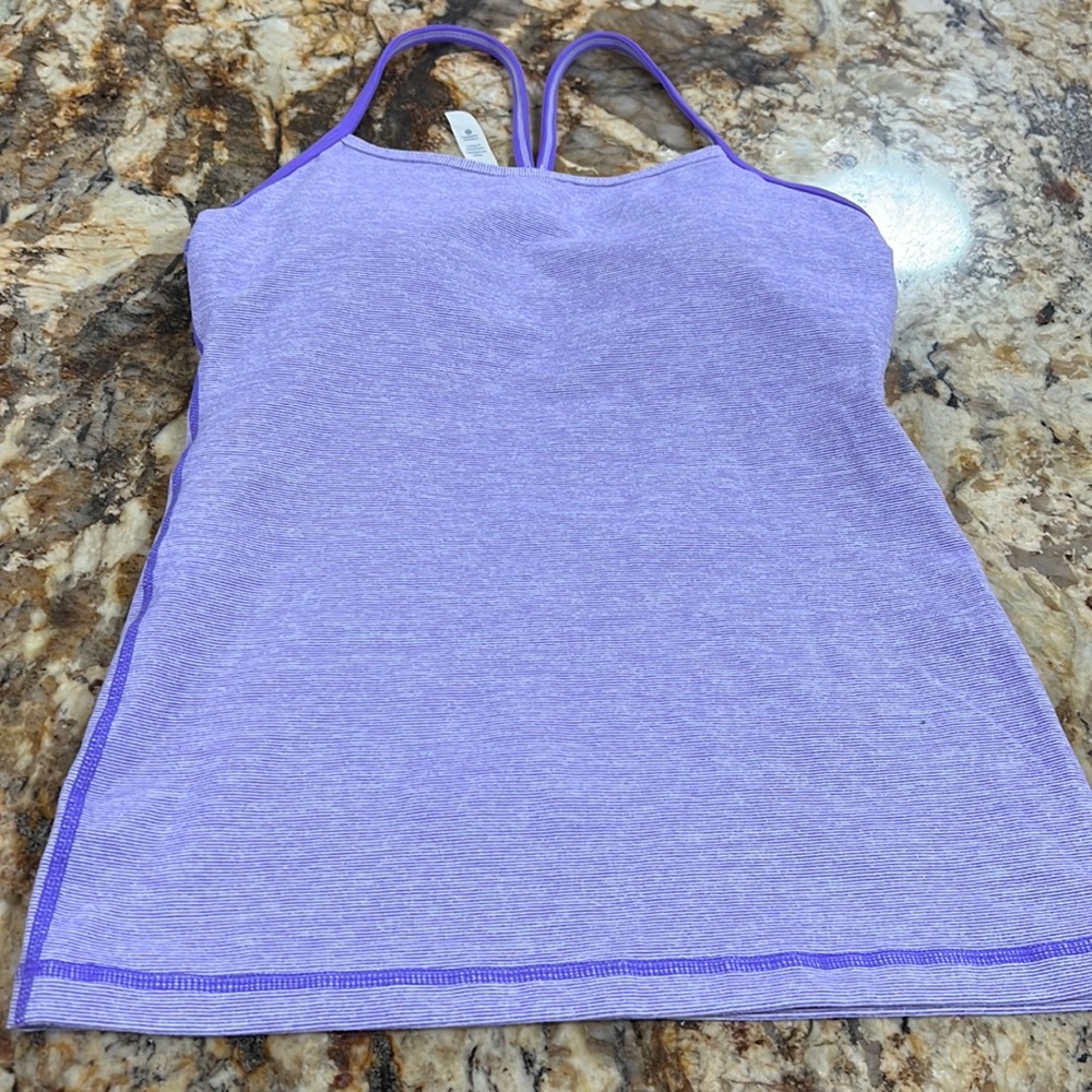 Lululemon Power Y Tank Size 6 - Picture 2 of 7